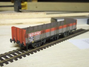 BR Airbraked open wagon from the Speedlink era.